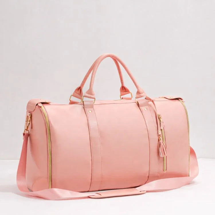 Sac De Voyage Ultra-Spacieux Et Sans Plis — Rose, photo 9